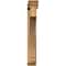 Ekena Millwork Imperial Traditional Rough Sawn Bracket w/ Offset Brace, Western Red Cedar, 6"W x 34"D x 42"H BKT0604X34X42IMP01RWR - alternate 3